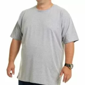 Camiseta Cinza, Extra Grande, 100% Algodão, Fio 30.1 Penteado